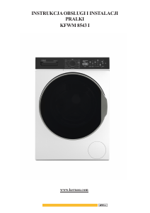 Manual Kernau KFWM 8543 I Washing Machine
