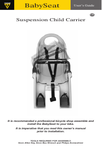 Handleiding Topeak BabySeat Fietszitje