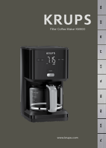 Manual Krups KM600810 Máquina de café