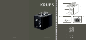 Manual Krups KH641810 Torradeira