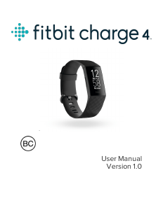 Manual Fitbit Charge 4 Sports Watch