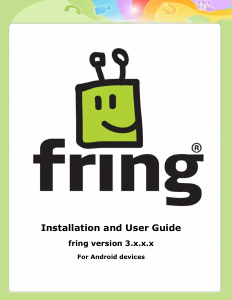 Handleiding Fring for Android v3