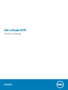 Manual Dell Latitude 3379 Laptop