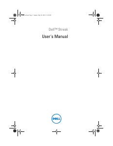 Manual Dell Streak Tablet