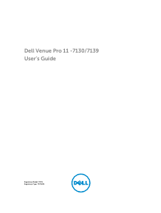 Handleiding Dell Venue Pro 11-7139 Tablet