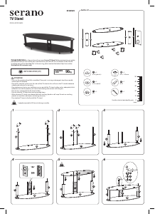 Manual Serano S150VG09 TV Bench