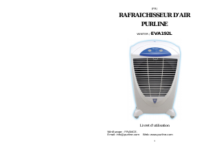 Mode d’emploi Pur Line EVA192L Purificateur d'air