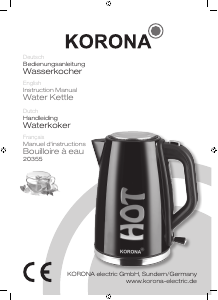 Handleiding Korona 20355 Waterkoker