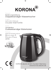 Handleiding Korona 20118 Waterkoker