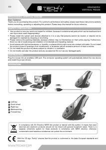 Manuale Techly IM 1000-VM Mouse