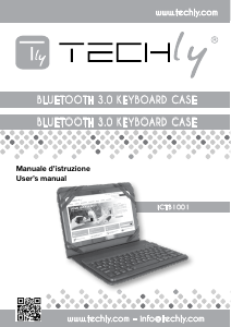 Manual Techly ICTB1001 Keyboard