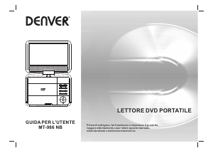 Manuale Denver MT-986NB Lettore DVD