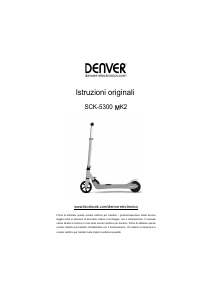 Manuale Denver SCK-5300MK2 Monopattino elettrico