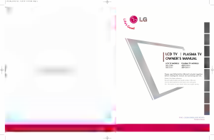 Bruksanvisning LG 26LC2RA LCD TV