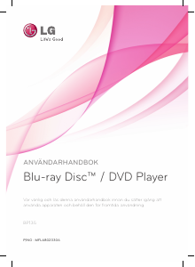 Bruksanvisning LG BP135N Blu-ray spelare