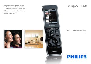 Handleiding Philips SRT9320 Afstandsbediening