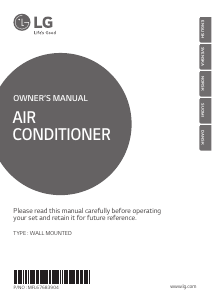 Manual LG S09LHU Air Conditioner