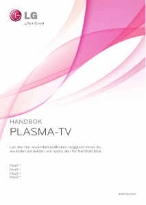 Bruksanvisning LG 42PA450T Plasma TV
