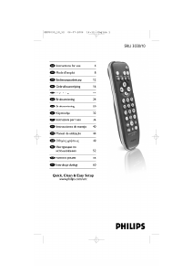 Manual Philips SRU3030 Remote Control