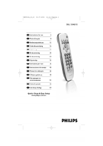 Handleiding Philips SRU3040 Afstandsbediening