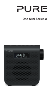 Manual Pure One Min (Series 3) Radio