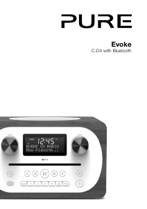 Bedienungsanleitung Pure Evoke C-D4 Radio