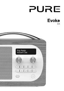 Bedienungsanleitung Pure Evoke D4 Radio