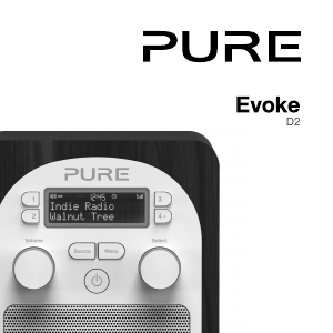 Manual Pure Evoke D2 Radio