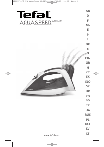 Manuál Tefal FV5270G0 Aquaspeed Žehlička