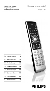 Manual Philips SRU5120 Remote Control