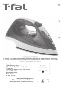 Manual Tefal FV1567X0 Iron