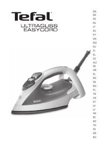 Instrukcja Tefal FV4375G8 Ultragliss Easycord Żelazko