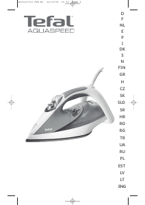 Manual de uso Tefal FV5186E0 Aquaspeed Plancha