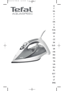 Manual Tefal FV5110D0 Aquaspeed Ferro