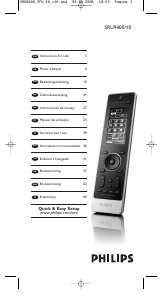 Manual Philips SRU9400 Remote Control