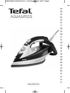 Manual Tefal FV5335Z0 Aquaspeed Fier de călcat
