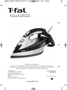 Manual Tefal FV5375Q0 Aquaspeed Iron