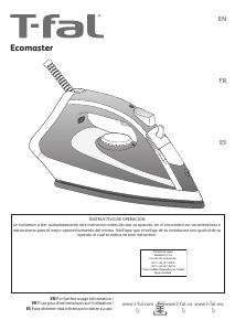 Manual de uso Tefal FV1732X0 Ecomaster Plancha