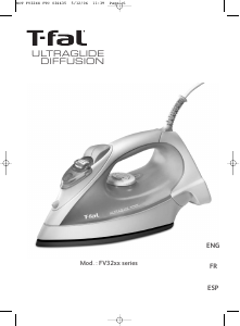 Handleiding Tefal FV3250X3 Ultraglide Diffusion Strijkijzer