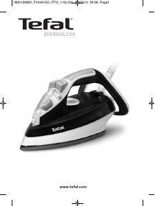 Návod Tefal FV4492E0 Supergliss Žehlička