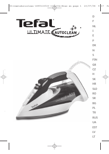 Instrukcja Tefal FV9450E2 Ultimate Autoclean Żelazko