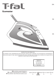 Manual de uso Tefal FV1732U1 Ecomaster Plancha