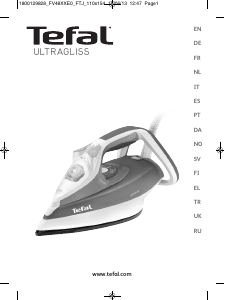 Manual Tefal FV4890E0 Ultragliss Iron