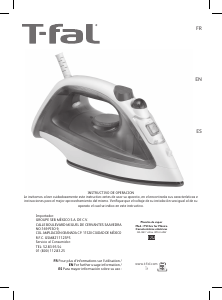 Manual Tefal FV1026X0 Iron