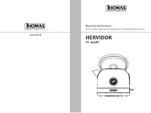 Manual de uso Thomas TH-6505RT Hervidor