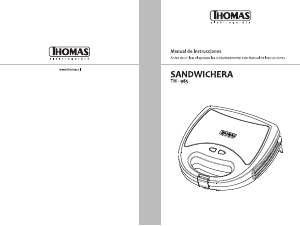 Manual de uso Thomas TH-965 Grill de contacto