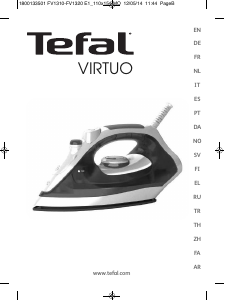 Manuale Tefal FV1320M1 Virtuo Ferro da stiro
