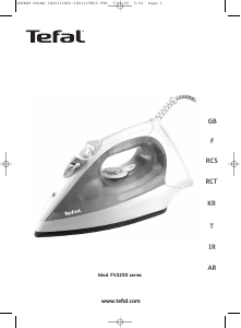 Käyttöohje Tefal FV2215M0 Silitysrauta