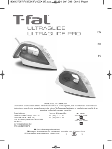 Priručnik Tefal FV2621X0 Ultraglide Pro Glačalo