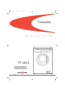 Bruksanvisning ElektroHelios TF1464E Tvättmaskin